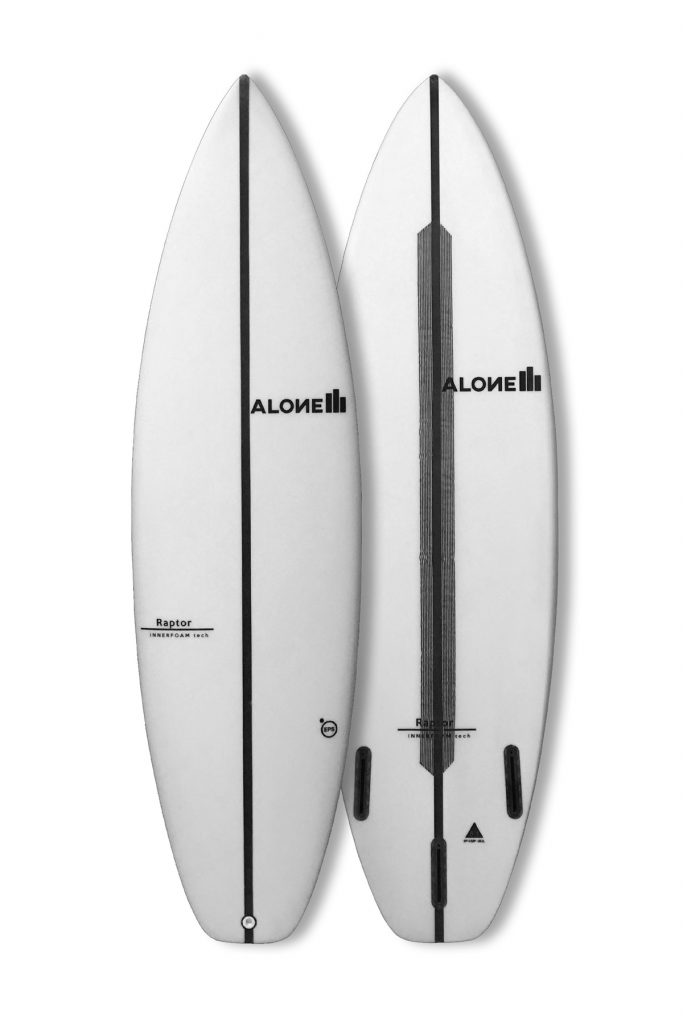 Alone surfboards raptor eps